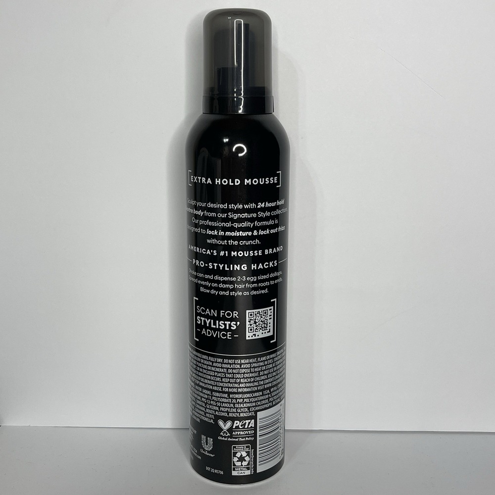 TRESemmé Hair Shaping Mousse Extra Hold 10.5oz ~ +24H Frizz Control NEW - Picture 2 of 2
